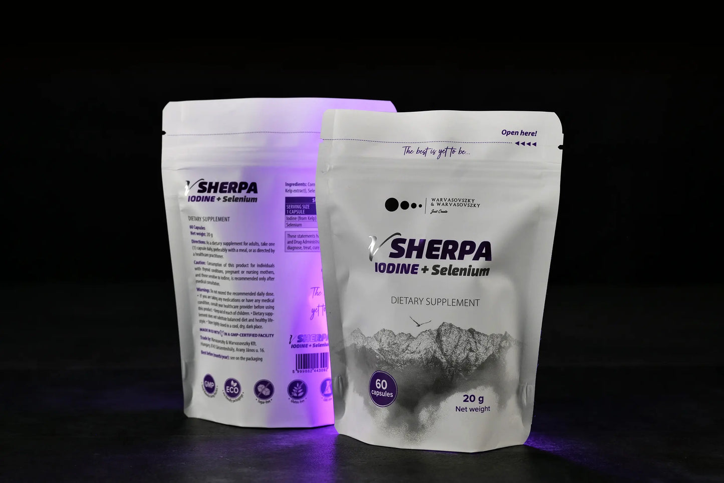 vSherpa Iodine + Selenium Dietary Supplement