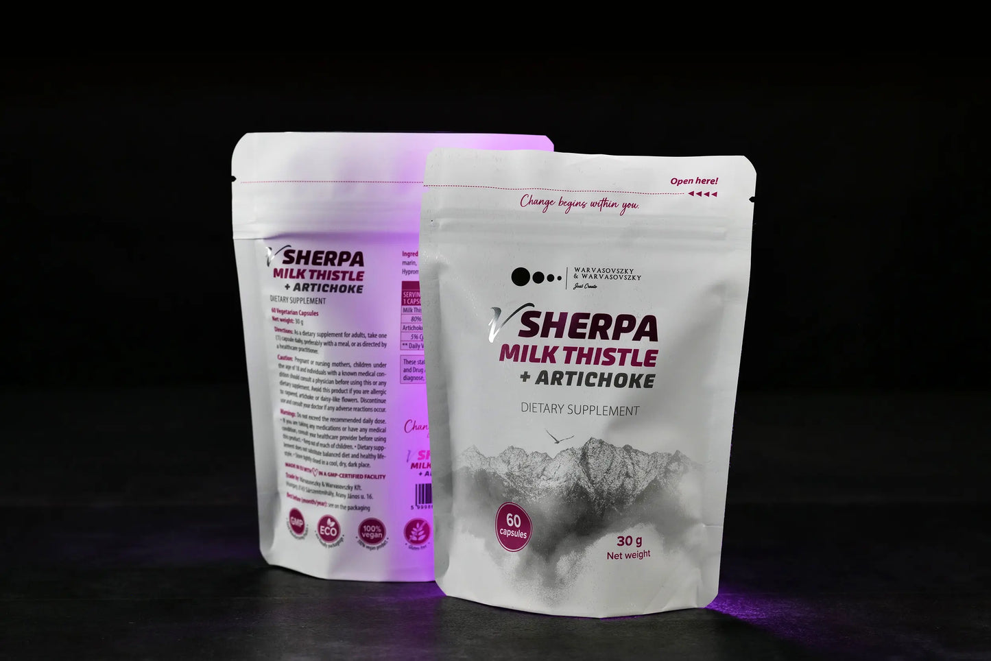vSherpa Milk Thistle + Artichoke Dietary Supplement