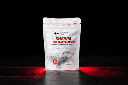 vSherpa KSM-66 Ashwagandha + Magnesium Bisglycinate Dietary Supplement