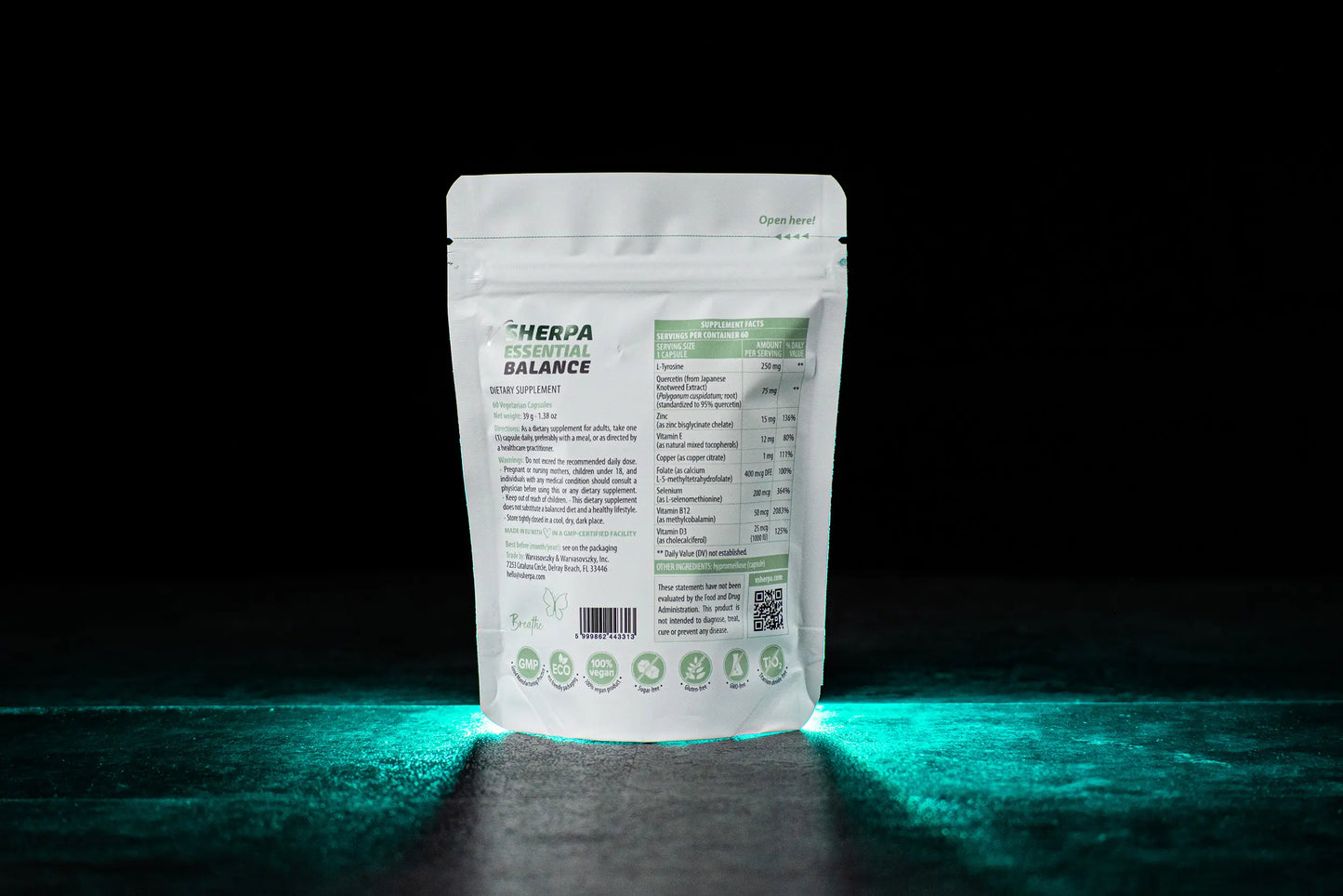 vSherpa Essential Balance Dietary Supplement