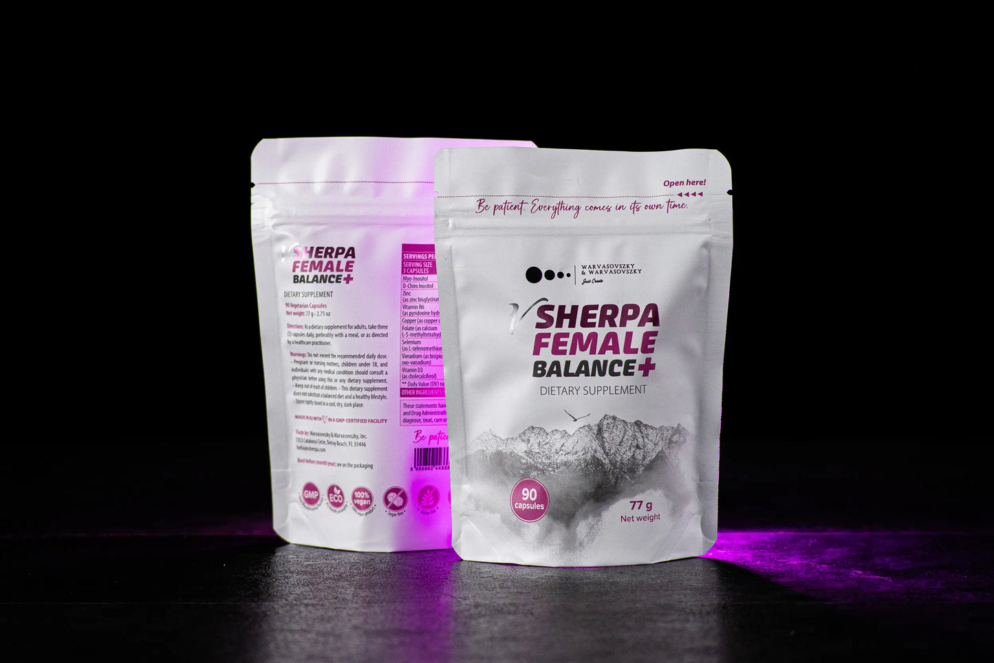 vSherpa Female Balance+ Dietary Supplement