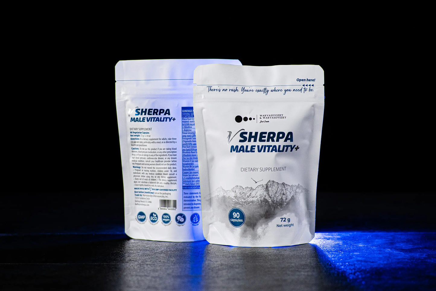 vSherpa Male Vitality+ Dietary Supplement