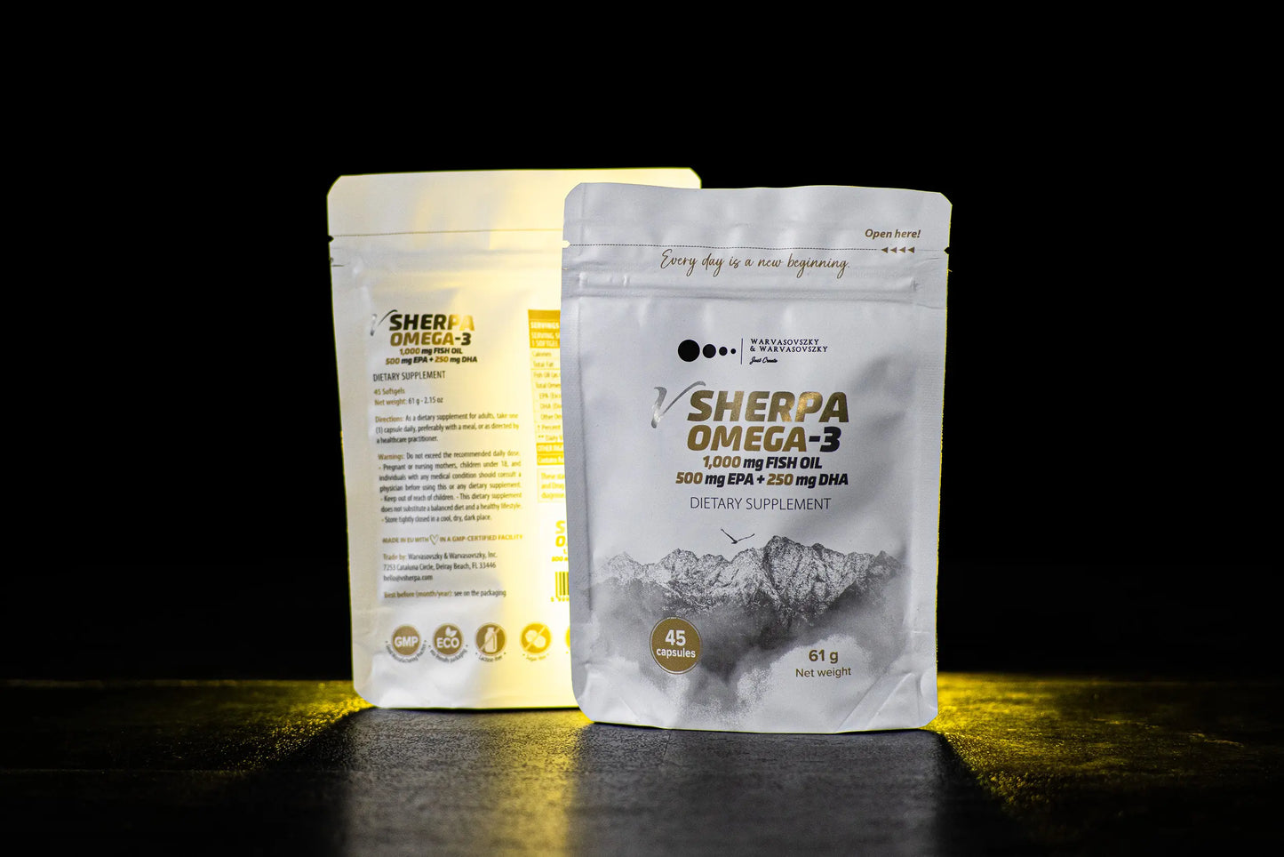 vSherpa Omega-3 Dietary Supplement