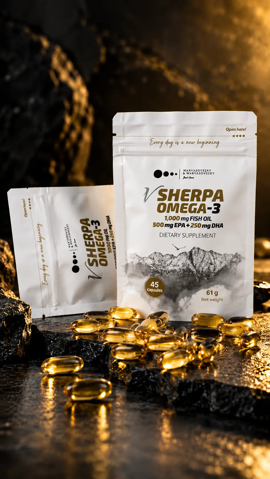 vSherpa Omega-3 Dietary Supplement