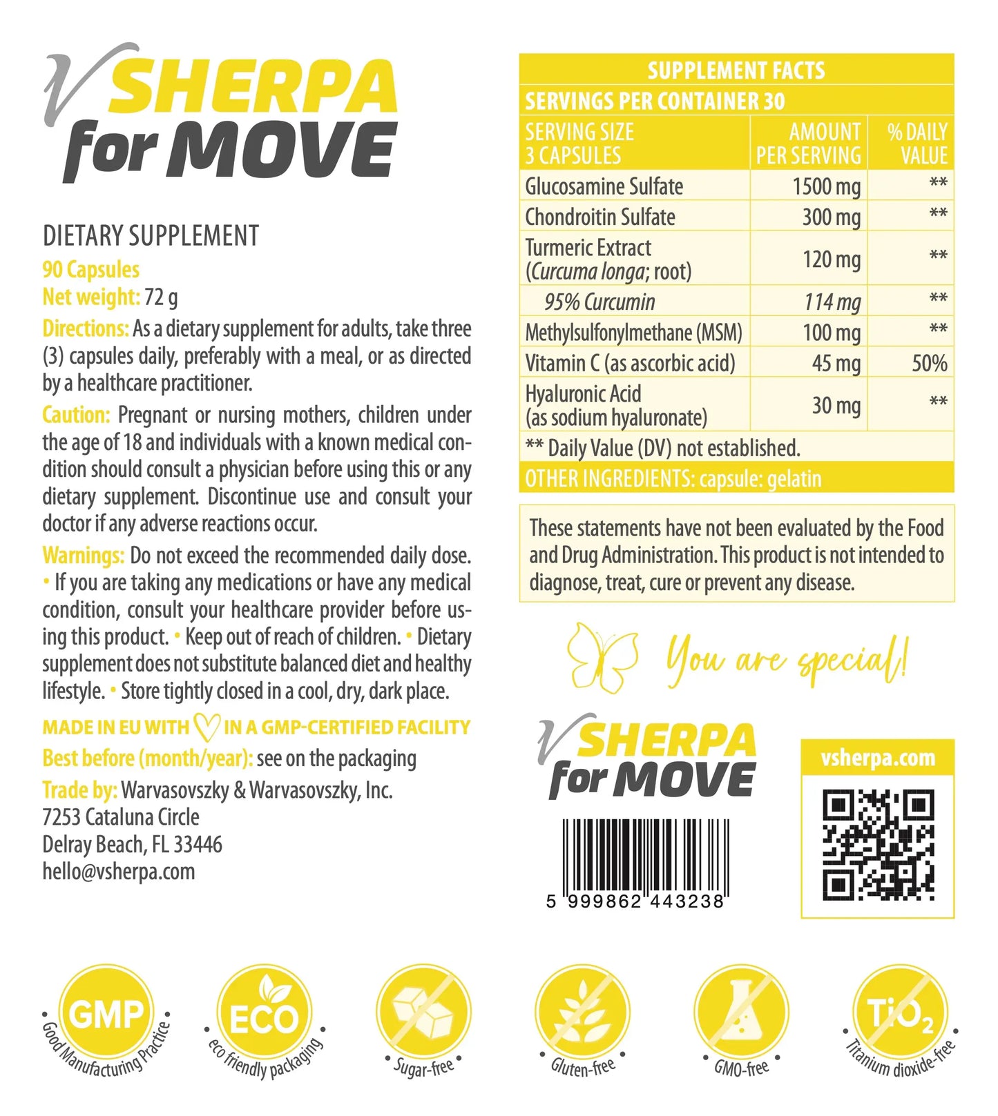 vSherpa for Move Dietary Supplement